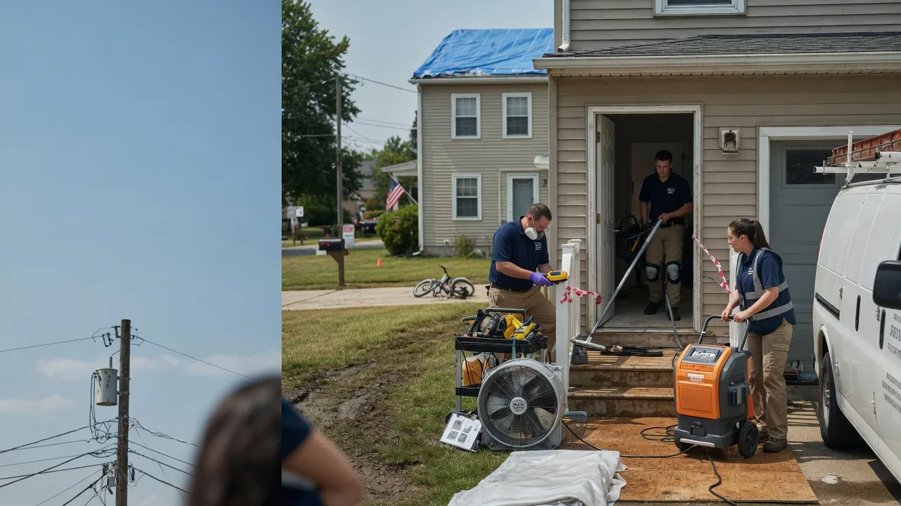 Water Damage Repair in South Mills, NC near me